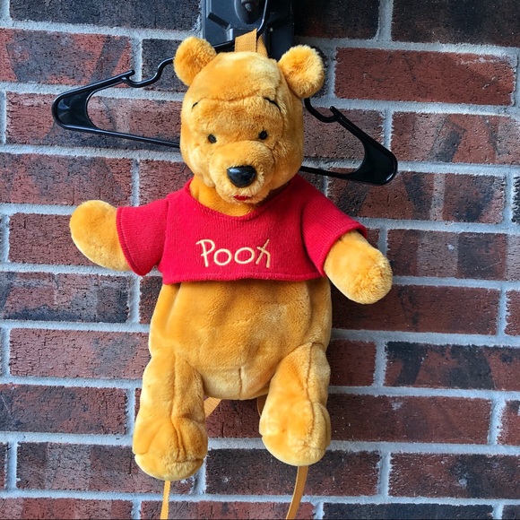 winnie the pooh plush backpack